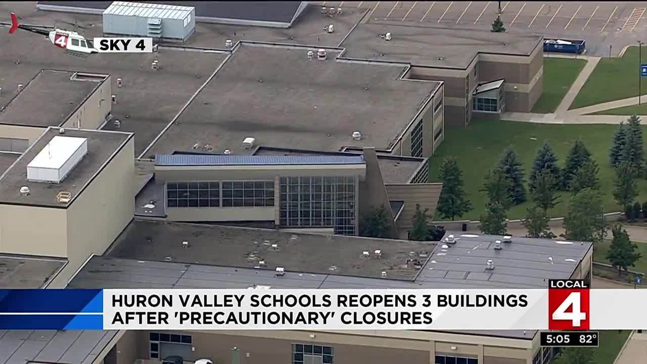 3 Huron Valley Schools close due to potential environmental...